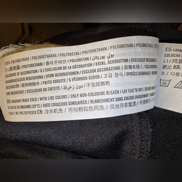 Abercrombie & Fitch Women’s Faux Leather Ankle Straight Pants Black Size 27 / 4 - Picture 10 of 11